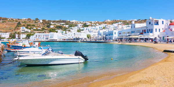 Mykonos boats